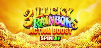 Play 3 Lucky Rainbows Action Boost SpinUP at ICE36