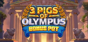 Play 3 Pigs of Olympus Bonus Pot at ICE36
