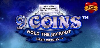 Play 9 Coins Platinum Love The Jackpot at ICE36