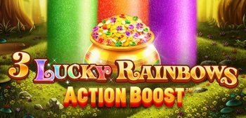Play Action Boost 3 Lucky Rainbows at ICE36