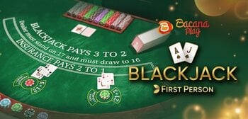 Play Bacana Play First Person Blackjack at ICE36