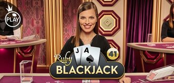Play Blackjack 41 - Ruby at ICE36