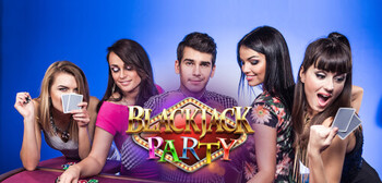 Play Blackjack Party by Evolution at ICE36