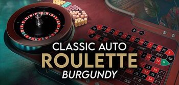 Play Burgundy Auto-Roulette Classic at ICE36