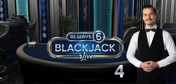 Play Classic Always 6 Blackjack 4 at ICE36