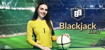 Play Football Blackjack 2 at ICE36