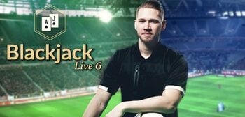 Play Football Blackjack 6 at ICE36