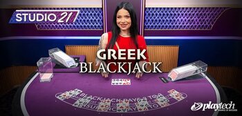 Play Greek Studio 21 Blackjack at ICE36
