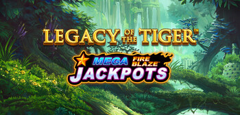 Play Mega Fire Blaze Jackpots Legacy of the Tiger at ICE36