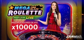 Play Mega Fire Blaze Rouletta Brasileira Live at ICE36