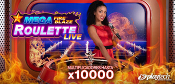 Play Mega Fire Blaze Ruleta By Playtech at ICE36