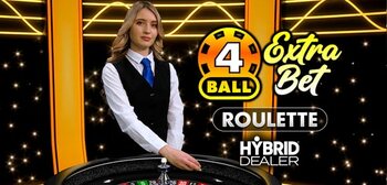 Play Roulette 4-Ball Extra Bet Hybrid Dealer at ICE36