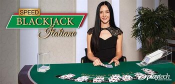 Play Speed Blackjack Italiano By PlayTech at ICE36