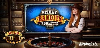 Play Sticky Bandits Roulette Live at ICE36