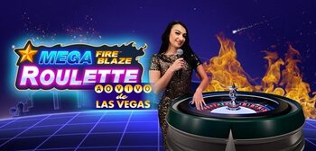 Play Vegas Mega Fire Blaze Roulette Live at ICE36