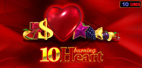 Juega 10 Burning Heart en ICE36 Casino con dinero real