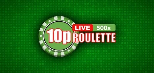 10P 500X Roulette Live