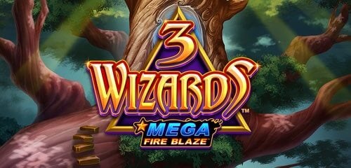 Play 3 Wizards Mega Fire Blaze at ICE36 Casino