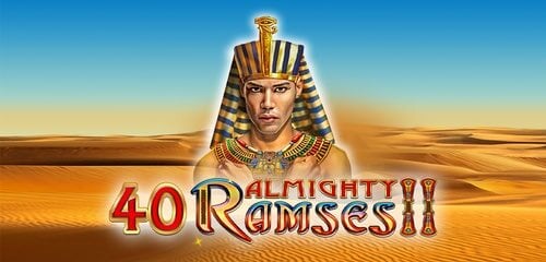 Play 40 Almighty Ramses II at ICE36 Casino