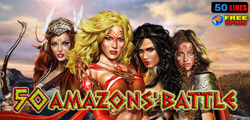 Play 50 Amazons' Battle at ICE36 Casino