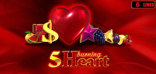 Play 5 Burning Heart at ICE36 Casino