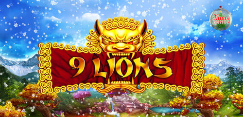 Play 9 Lions Xmas Edition at ICE36 Casino