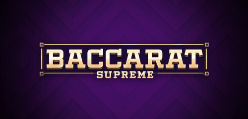 Play Baccarat Supreme at ICE36 Casino