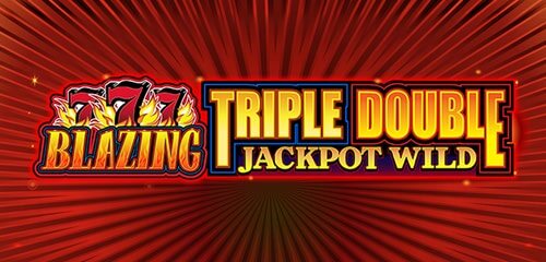 Blazing 777 Triple Double Jackpot Wild