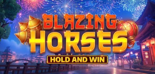 Play Blazing Horses Hold and Win at ICE36 Casino