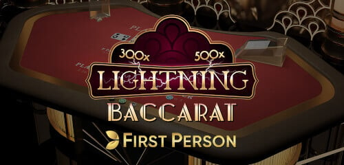 First Person Lightning Baccarat