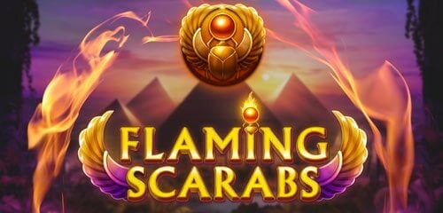 Play Flaming Scarabs at ICE36 Casino