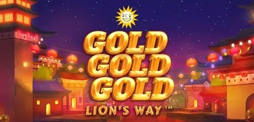 Gold Gold Gold Lions Way