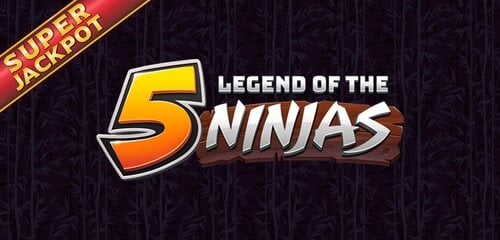 Play Legend Of The Five Ninjas Jackpot at ICE36 Casino