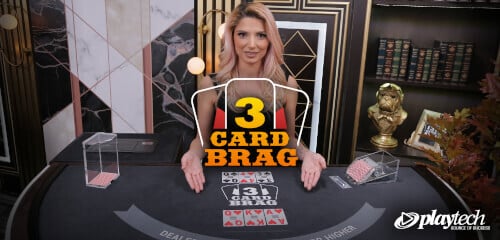 Play Live 3 Card Brag By PlayTech at ICE36