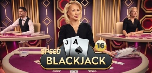 Play Speed Blackjack - 16 Ruby at ICE36 Casino