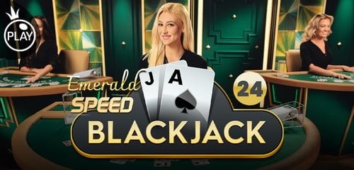Play Speed Blackjack 24 - Emerald at ICE36