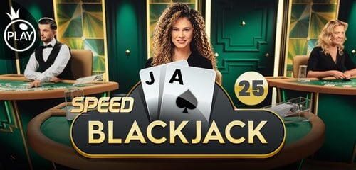 Play Speed Blackjack 25 - Emerald at ICE36 Casino