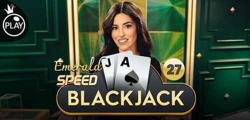Play Speed Blackjack 27 - Emerald at ICE36 Casino
