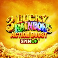 Play 3 Lucky Rainbows Action Boost SpinUP at ICE36