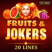 Fruits & Jokers: 20 Lines