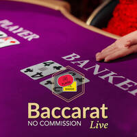 No Commission Baccarat  by Evolution Mobile