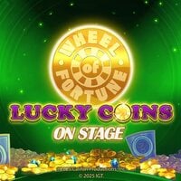 Wheel of Fortune Lucky Coins on Stage