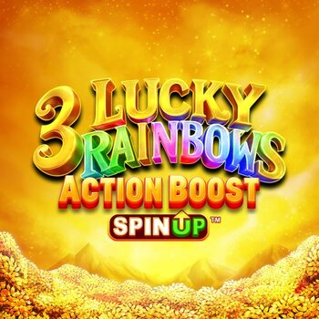 Play 3 Lucky Rainbows Action Boost SpinUP at ICE36