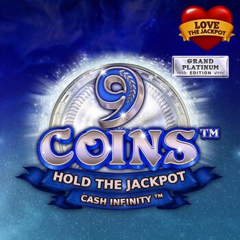 Play 9 Coins Platinum Love The Jackpot at ICE36