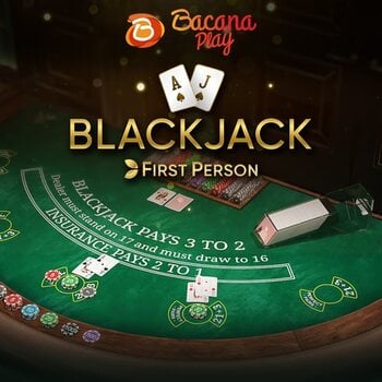 Play Bacana Play First Person Blackjack at ICE36