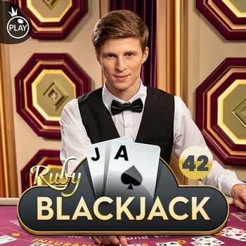 Play Blackjack 42 - Ruby at ICE36