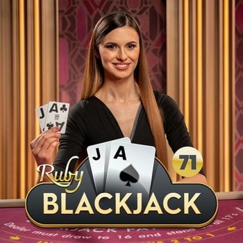 Play Blackjack 71 - Ruby at ICE36
