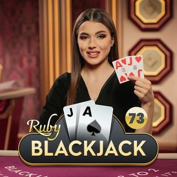 Play Blackjack 73 - Ruby at ICE36