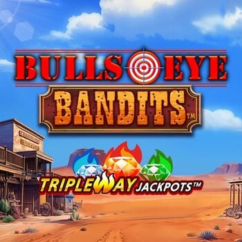 Play Bulls Eye Bandits Triple way Jackpots at ICE36