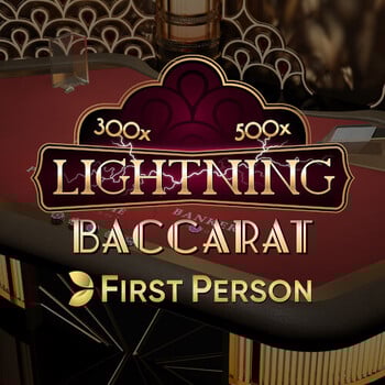 Play First Person Lightning Baccarat at ICE36